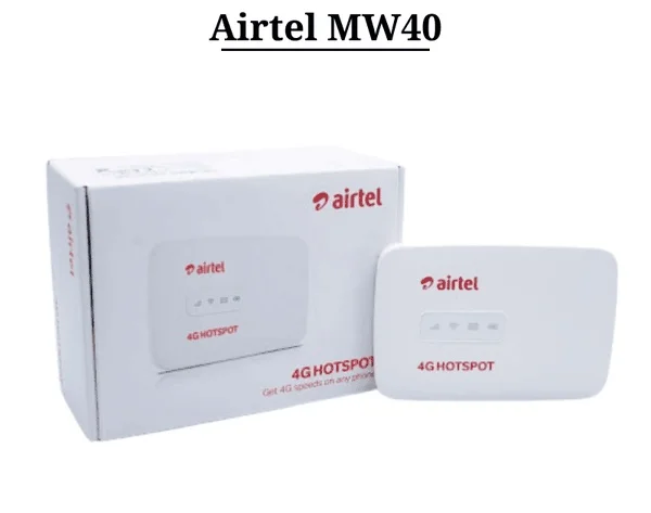 Airtel Mw40 4g All Sim Support Hotspot Wifi 150 Mbps 4g Router